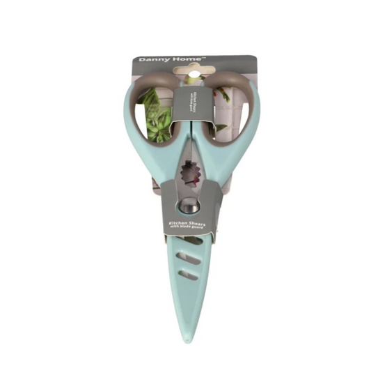 Danny Home Blue Kitchen Scissor with Cover
