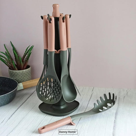 Danny Home Kitchen Utensil Set 7pcs - Pink