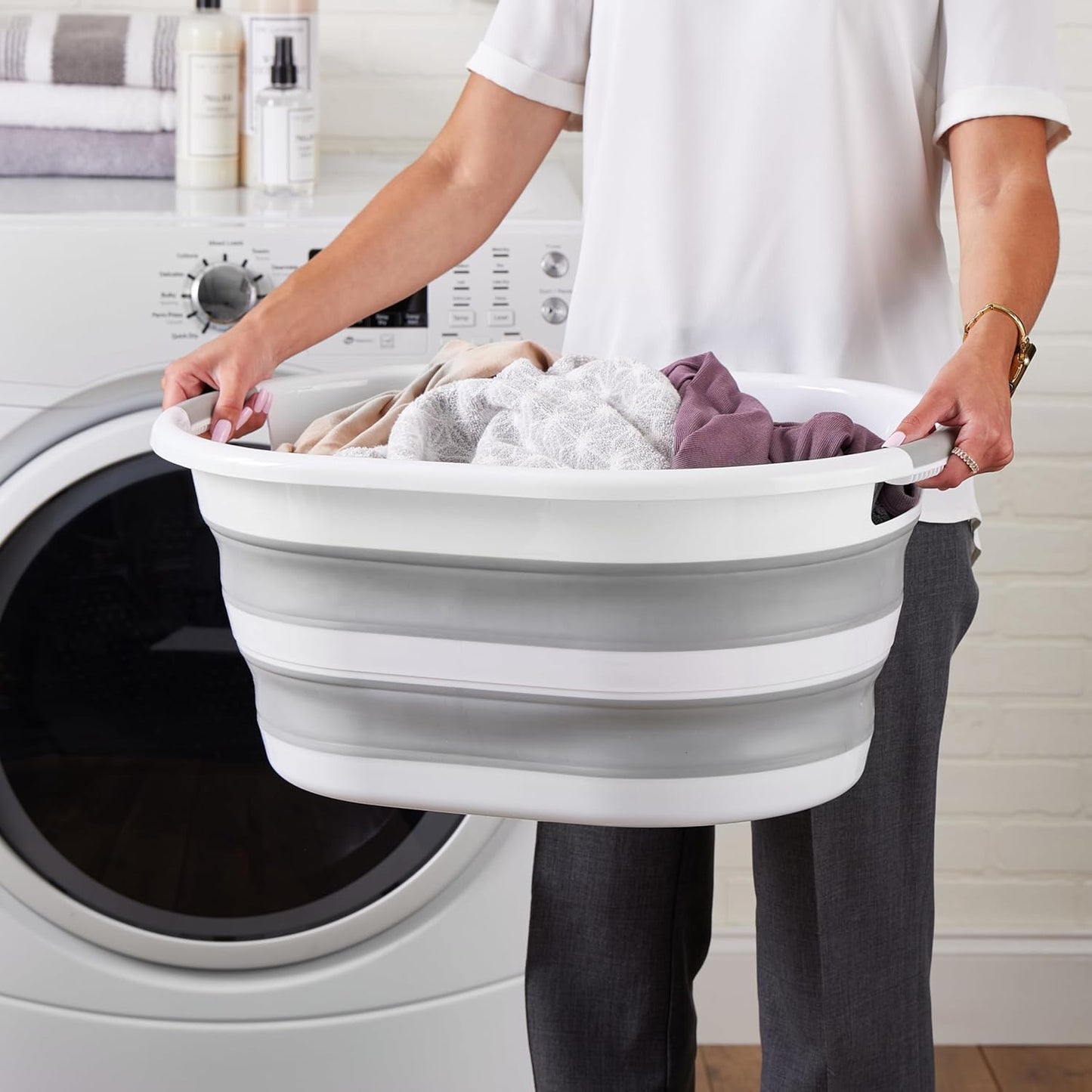 Hobby Life Foldable Laundry Basket – 38L