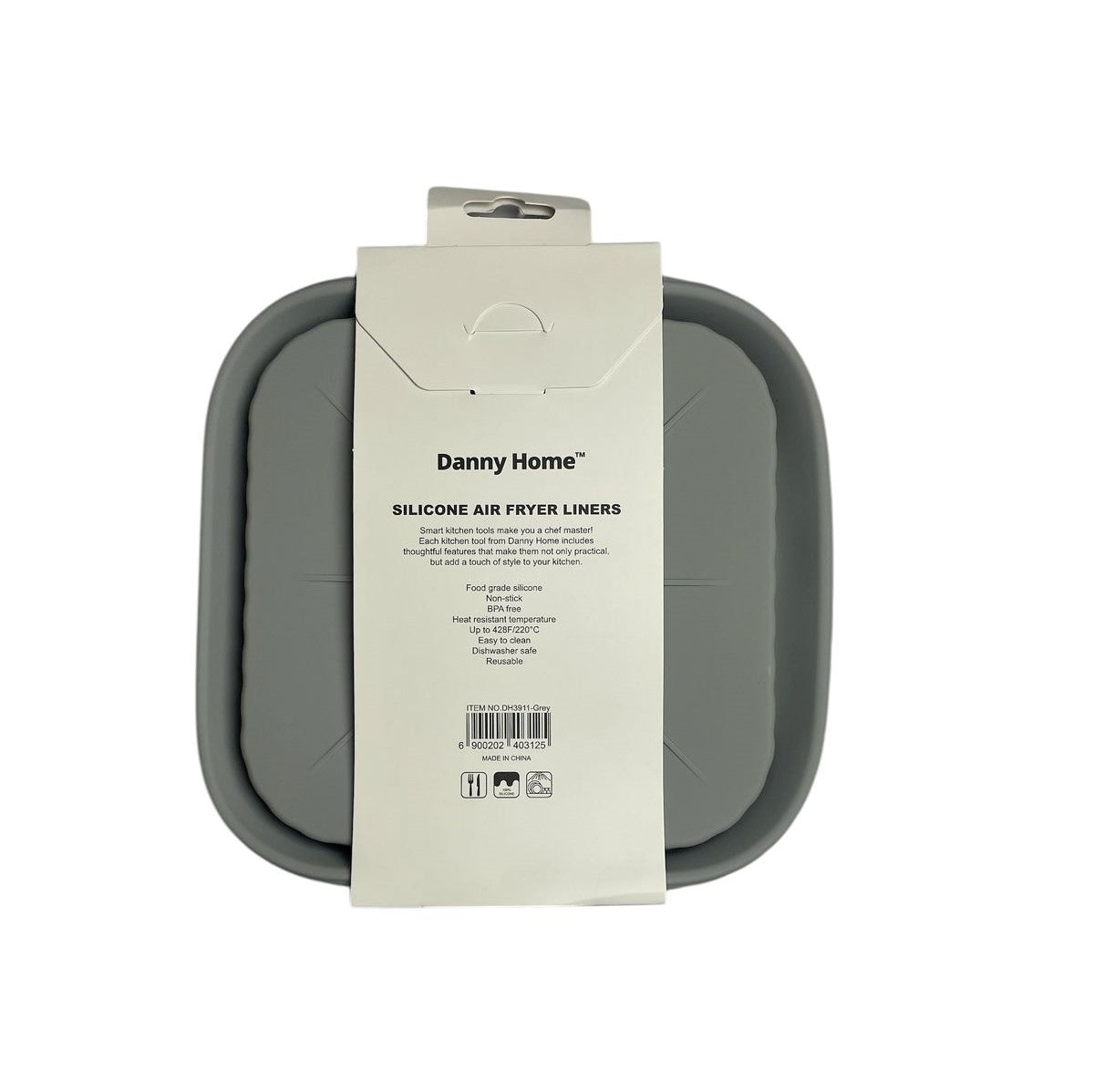 Danny Home Square Silicone Air Fryer Liner
