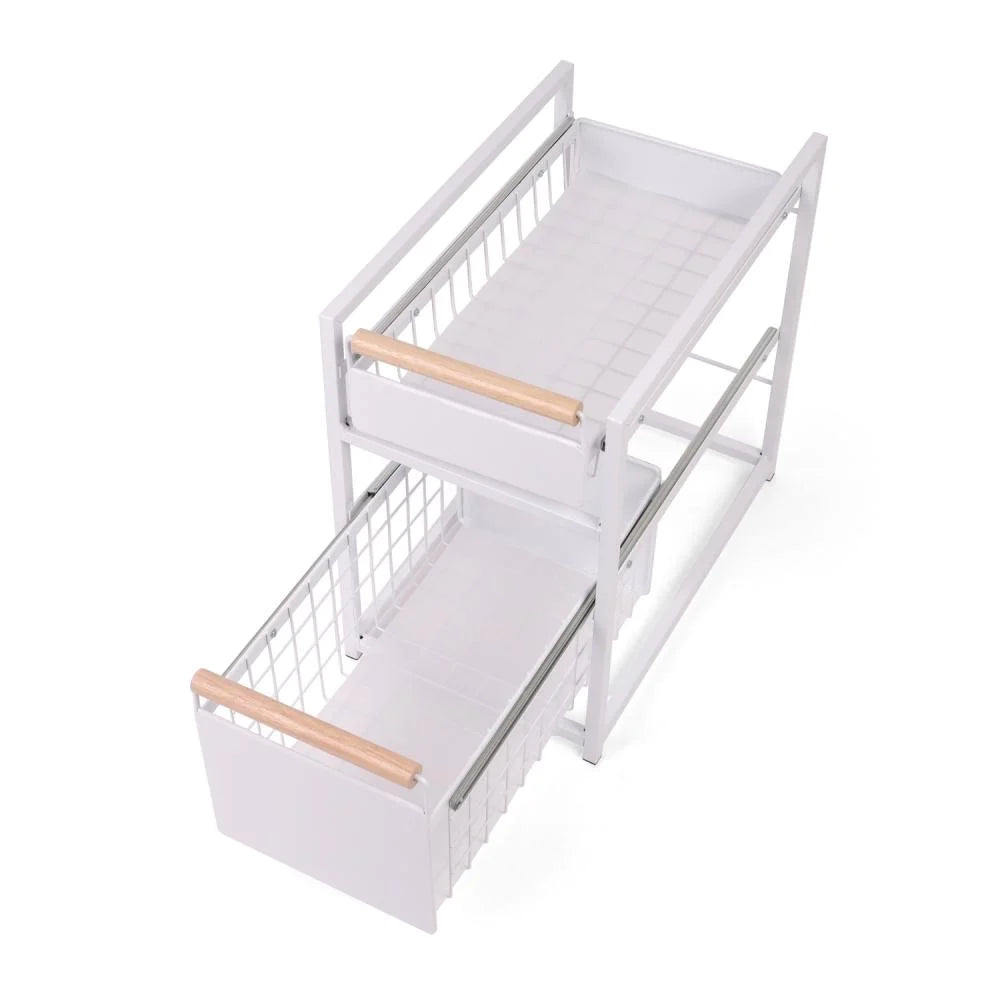 Heavy-Duty Sliding Pull-Out Drawer Organizer