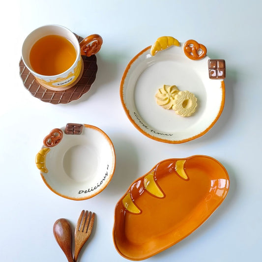 Sweet Bakery Porcelain Set 🥐
