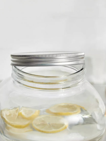 Danny Home Glass Drinks Dispenser with Tap 8 Liters