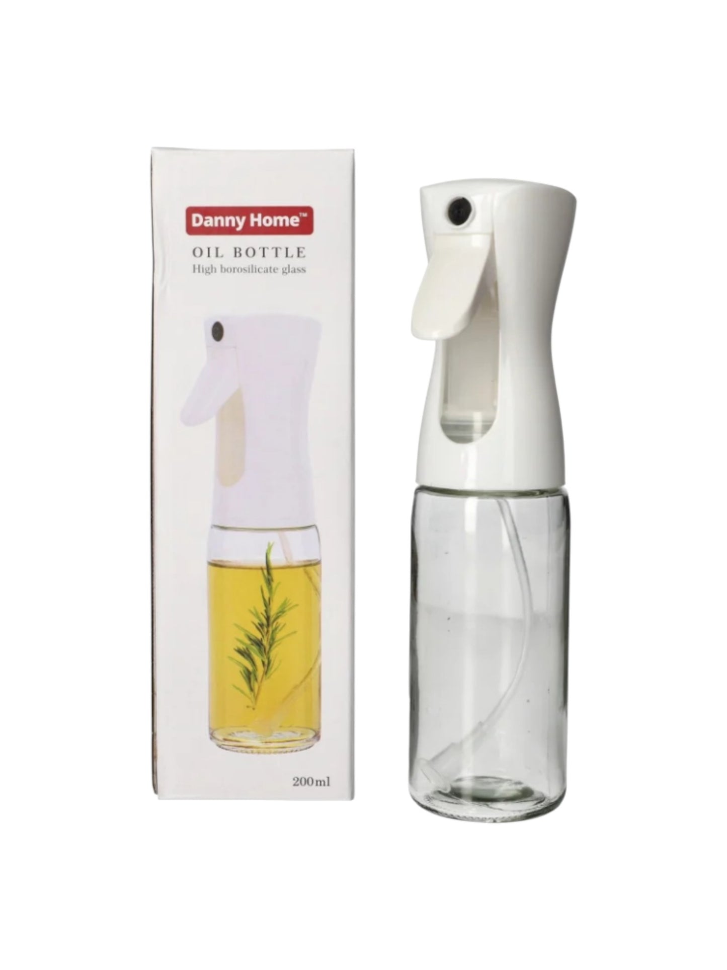 Danny Home Borosilicate Oil Sprayer Bottle 200ml