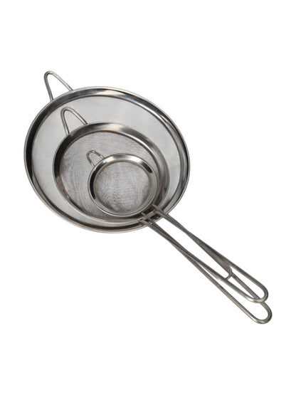 Danny Home Three Piece Stainless Steel Sift Set