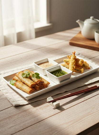 Danny Home Serving Platter & Dipping Bowls 3pcs