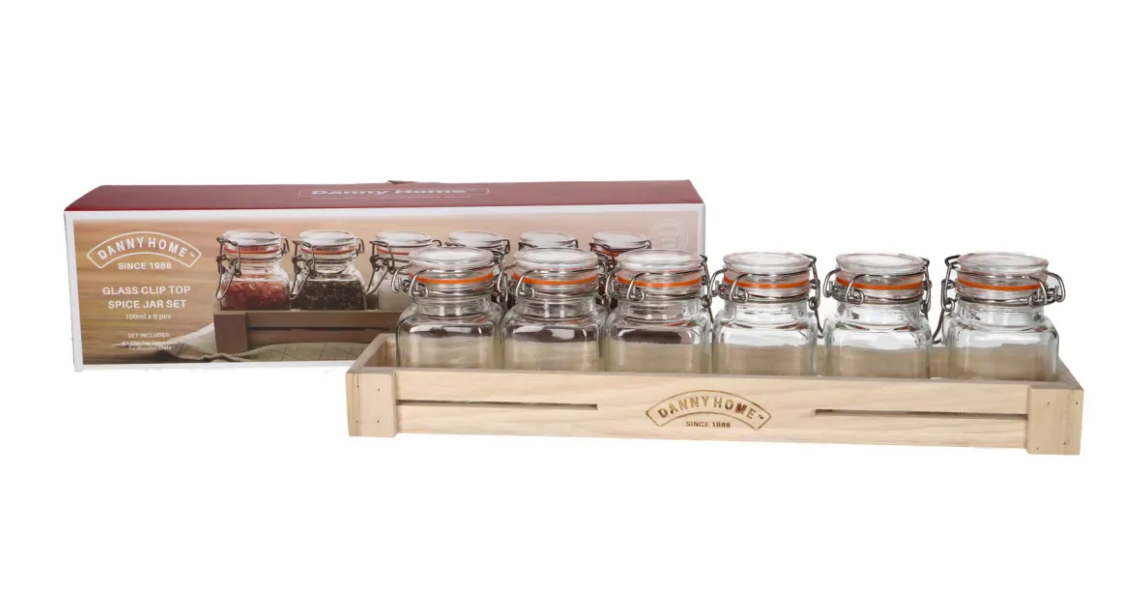 Danny Home spice jars set