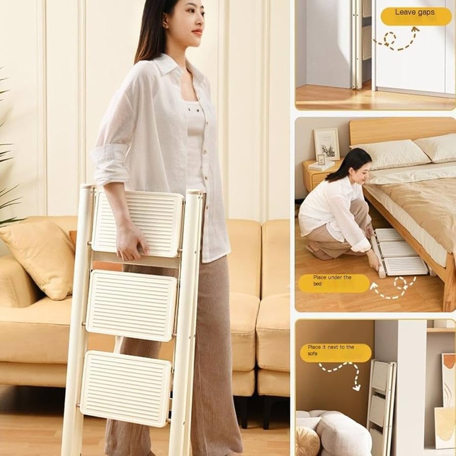 3/4/5 Steps Metal Folding Ladder