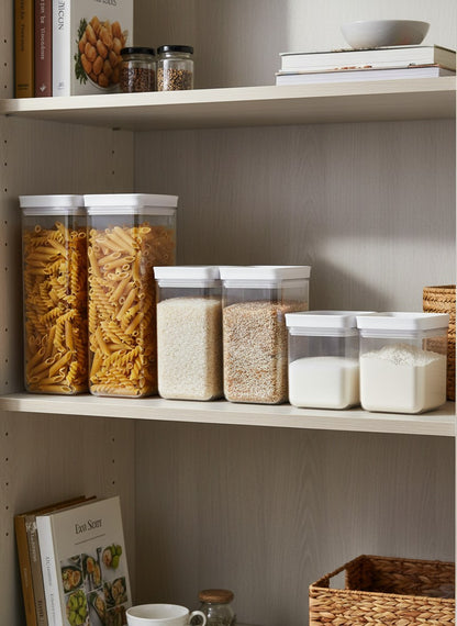 Danny Home Square Food Storage Jar Set 6pcs