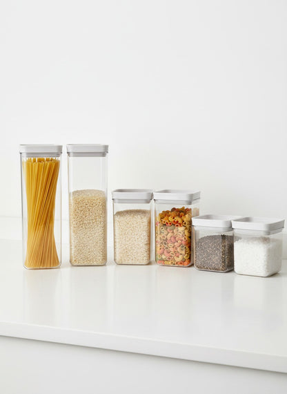 Danny Home Square Food Storage Jar Set 6pcs