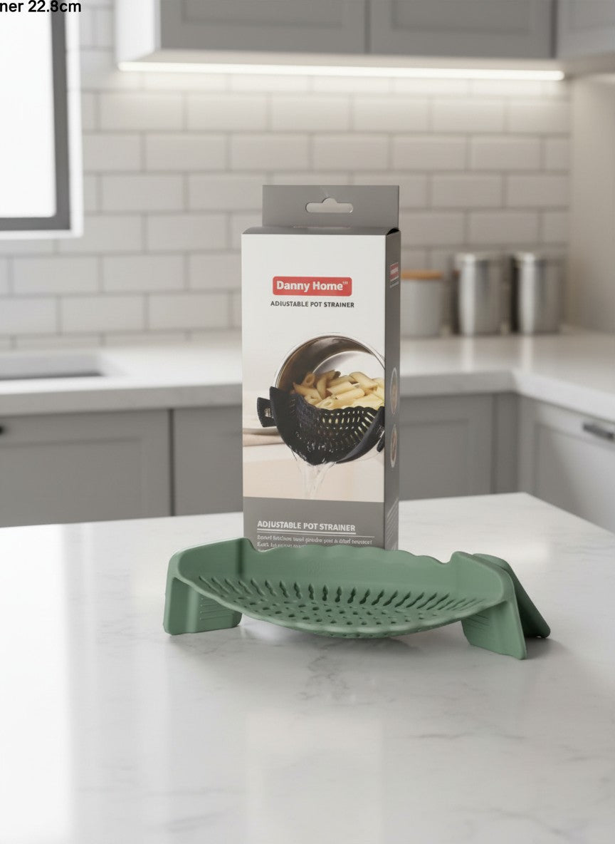 Danny Home Silicone Adjustable Pot Strainer