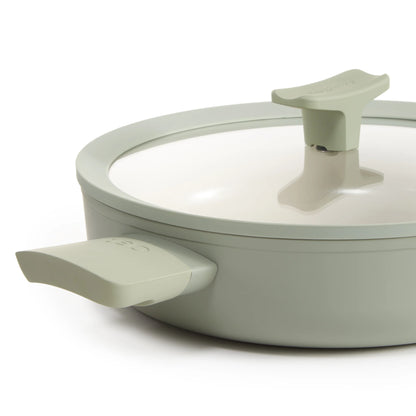 LEO Covered 2-handle sauté pan non-stick Balance Sage 26cm
