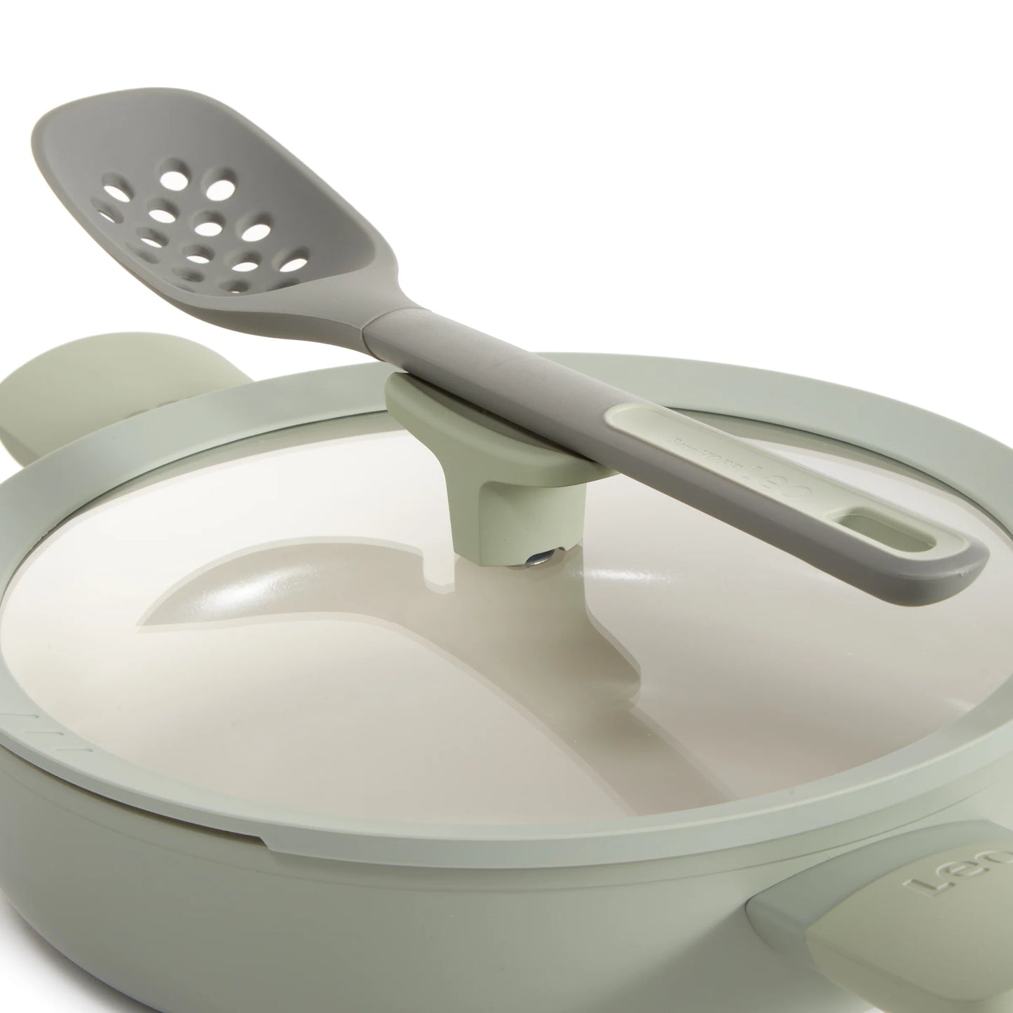 LEO Covered 2-handle sauté pan non-stick Balance Sage 26cm