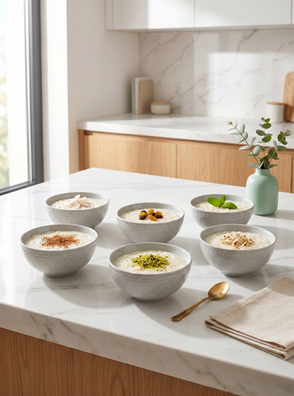 Porcelain Bowls Set – 6 Pieces