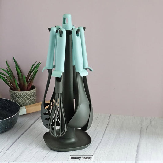 Danny Home Kitchen Utensil Set 7pcs - Blue