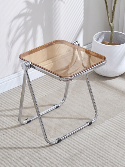Premium Foldable Acrylic Side Table