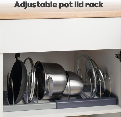 Expandable Pans/Lids Organizer