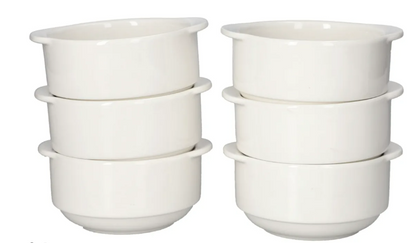 Danny Home Ceramic Soup Bowl Set 6pcs
