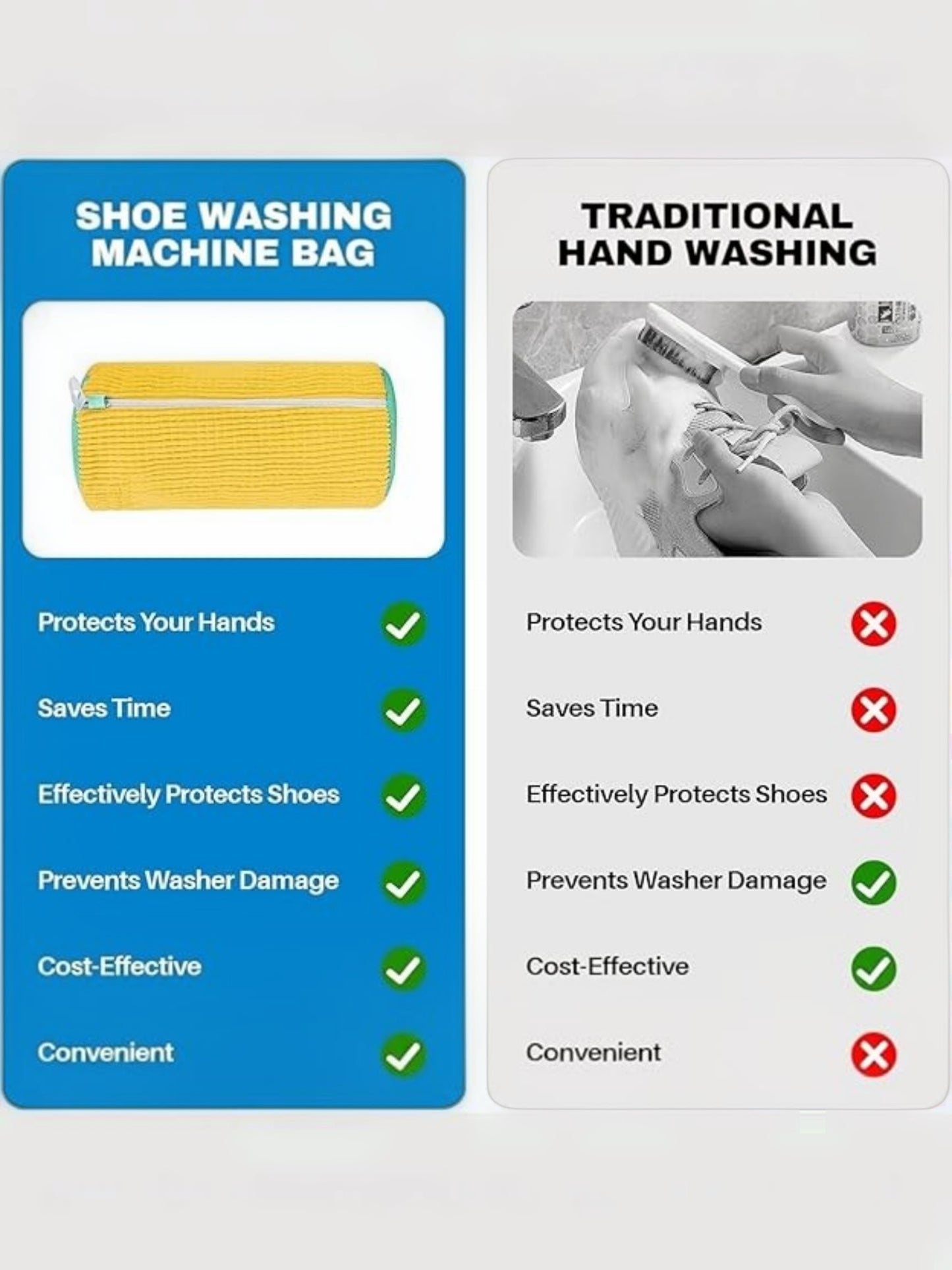 Protective Shoe Laundry Bag