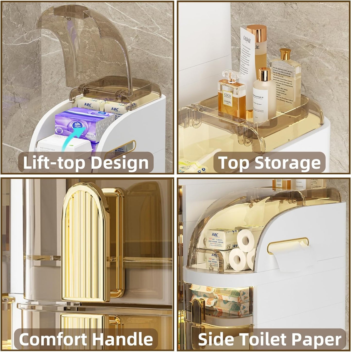 Space Saving Bathroom Storage Organizer