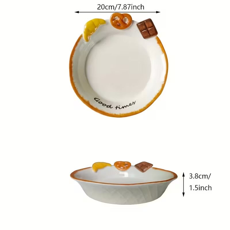 Sweet Bakery Porcelain Set 🥐