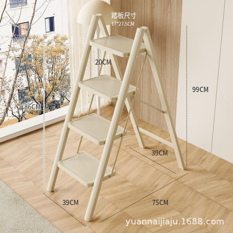 3/4/5 Steps Metal Folding Ladder