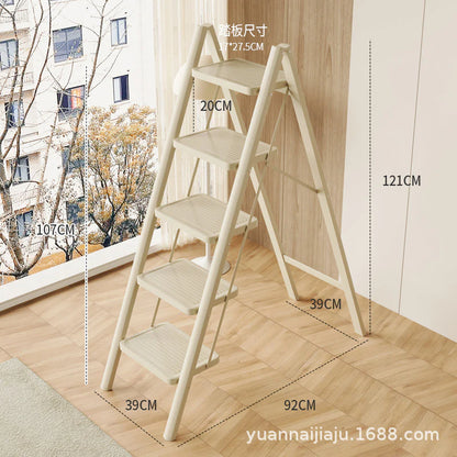 3/4/5 Steps Metal Folding Ladder