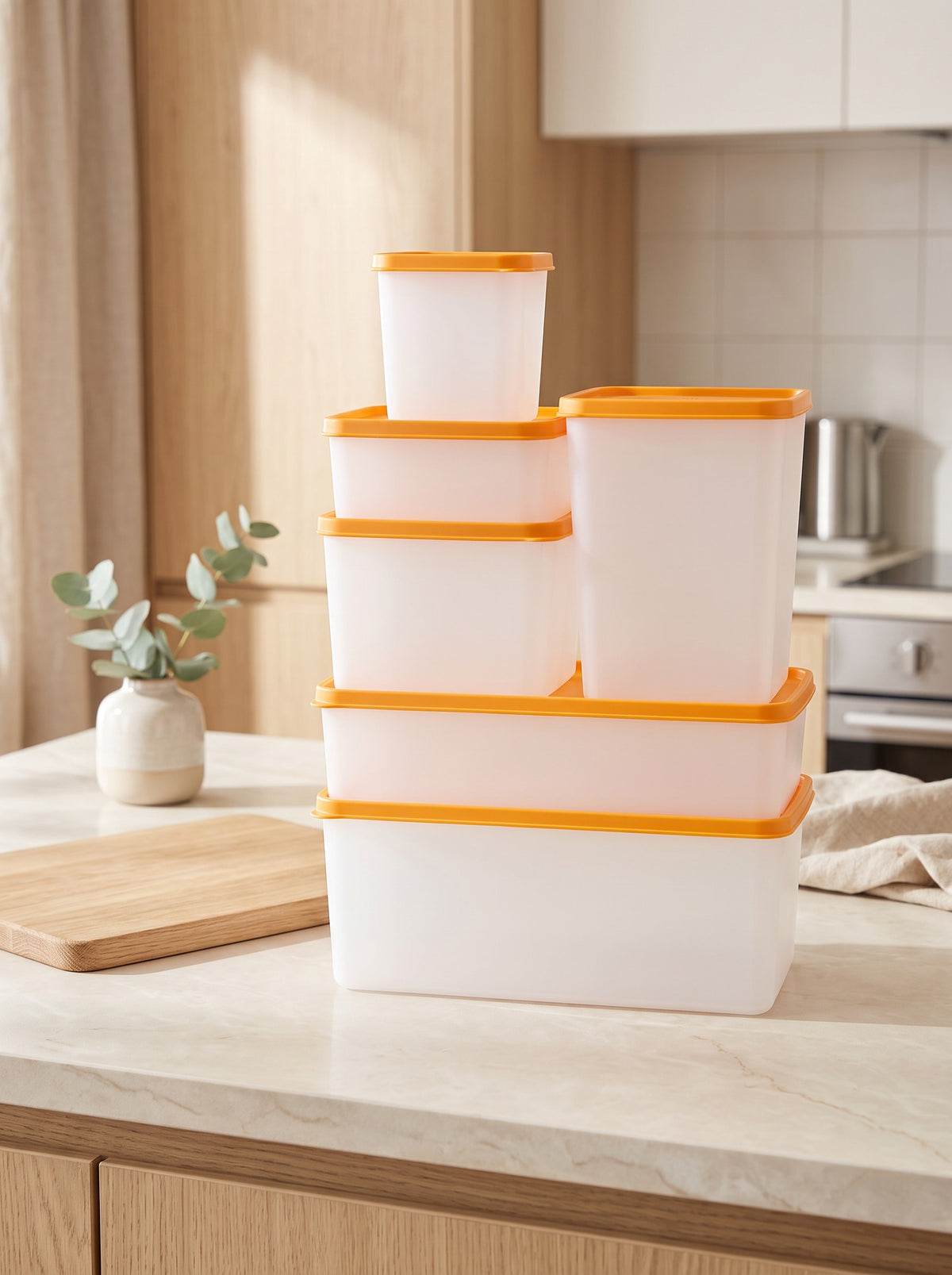 Easy Release Freezer Container Set – 6 Pieces