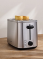 Danny Home Silver Two Slice Toaster