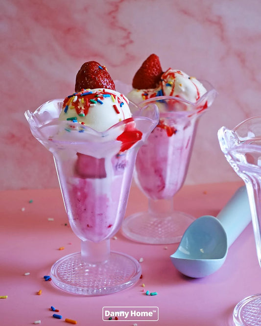 Danny Home Ice Cream & Dessert Glasses