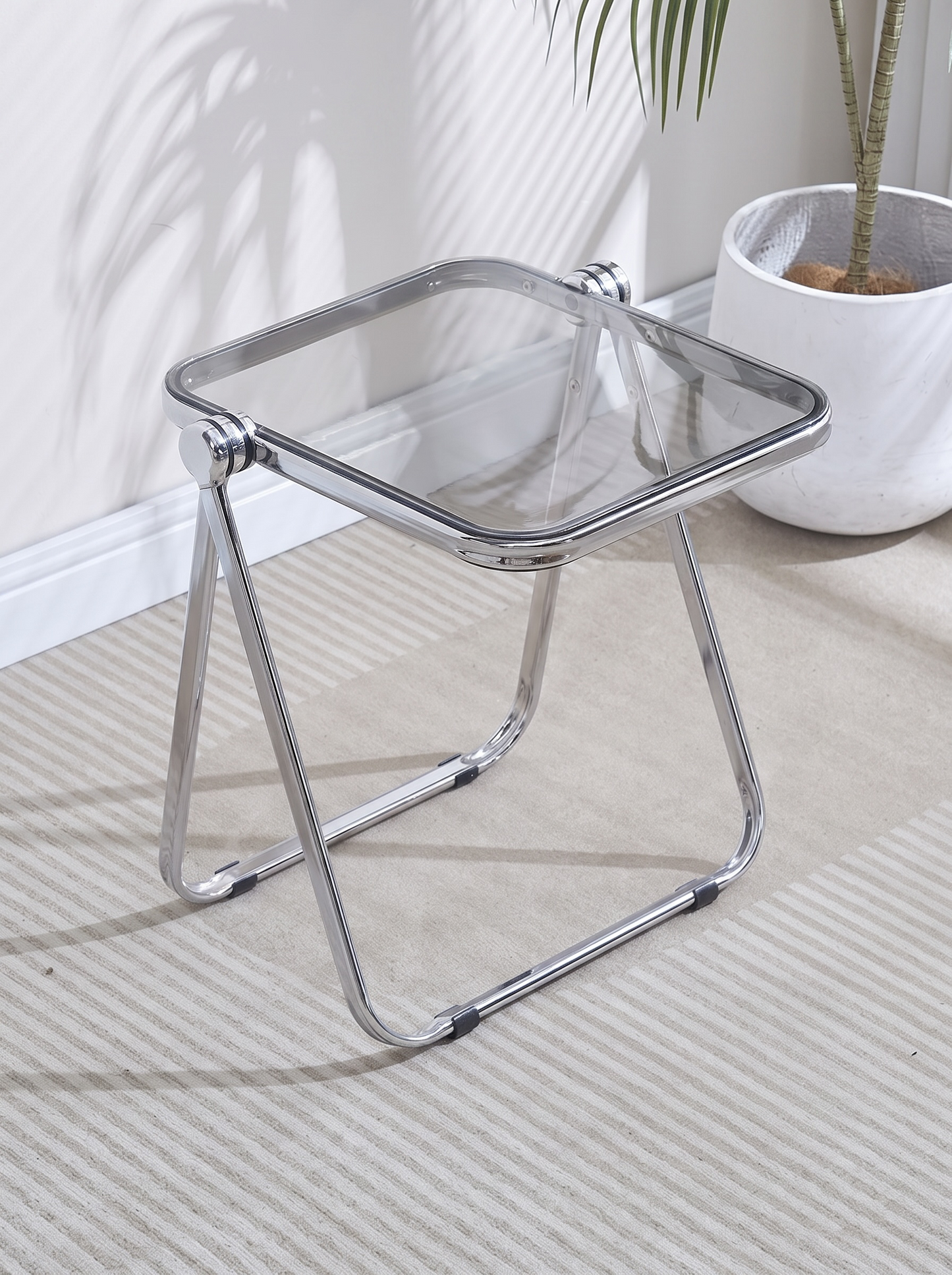 Premium Foldable Acrylic Side Table