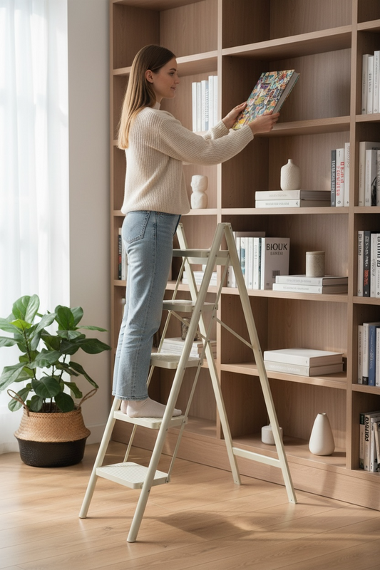 3/4/5 Steps Metal Folding Ladder