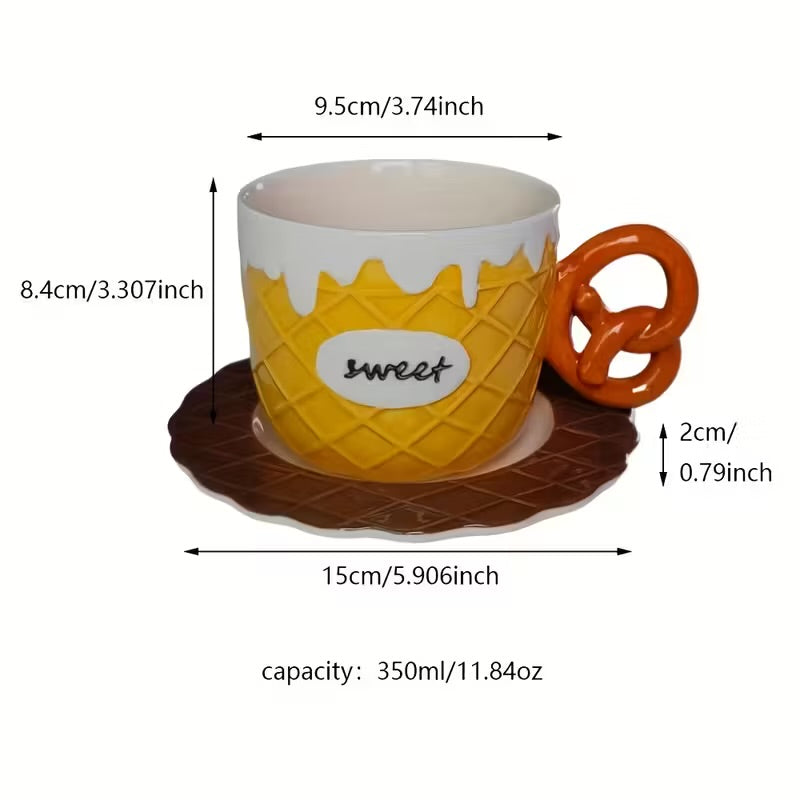Sweet Bakery Porcelain Set 🥐