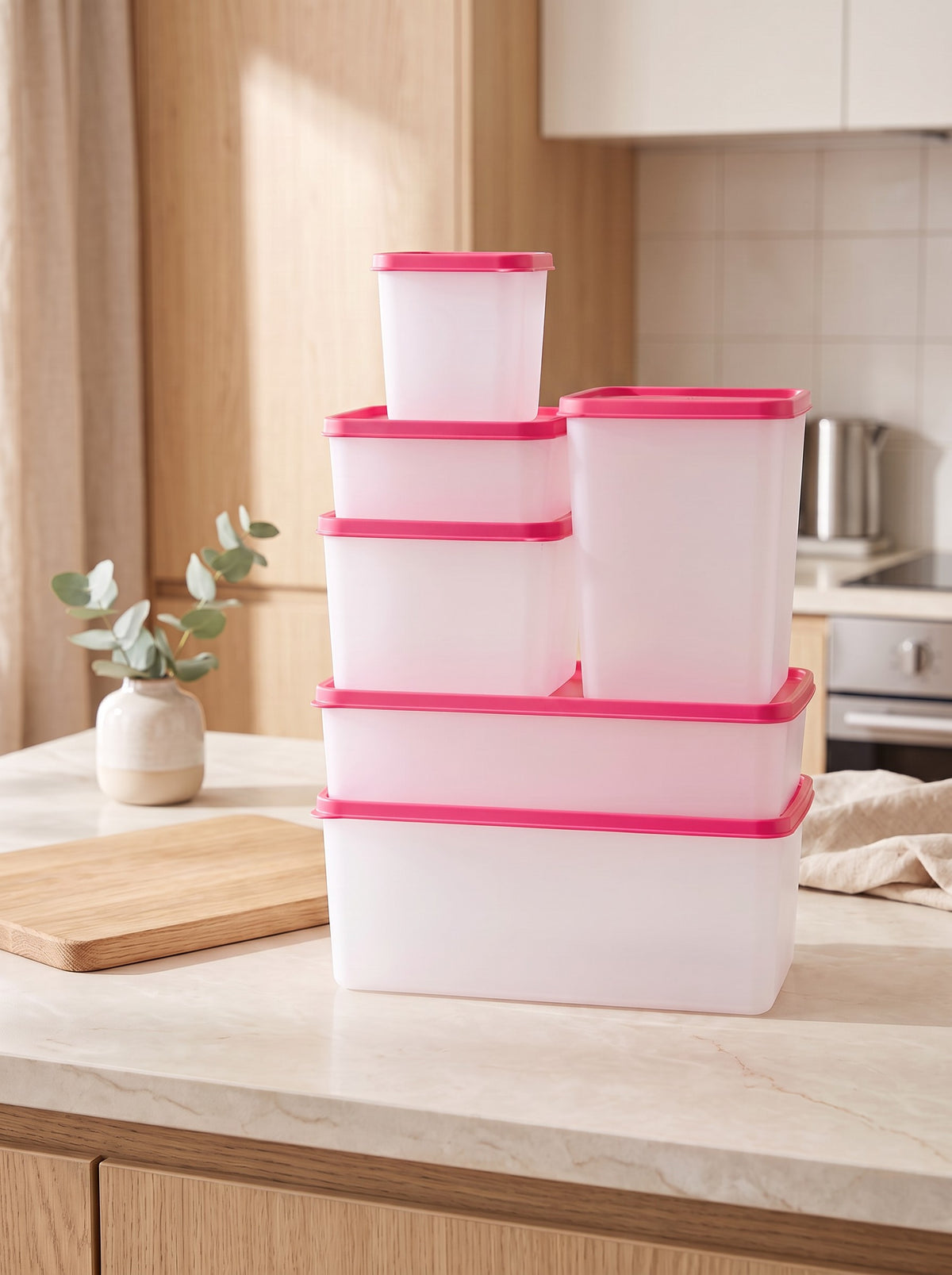 Easy Release Freezer Container Set – 6 Pieces