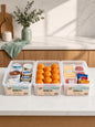 Transparent Wide Fridge & Storage Organizer