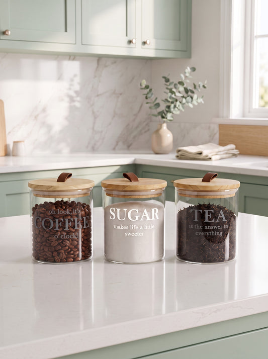 Danny Home Glass Canister Set