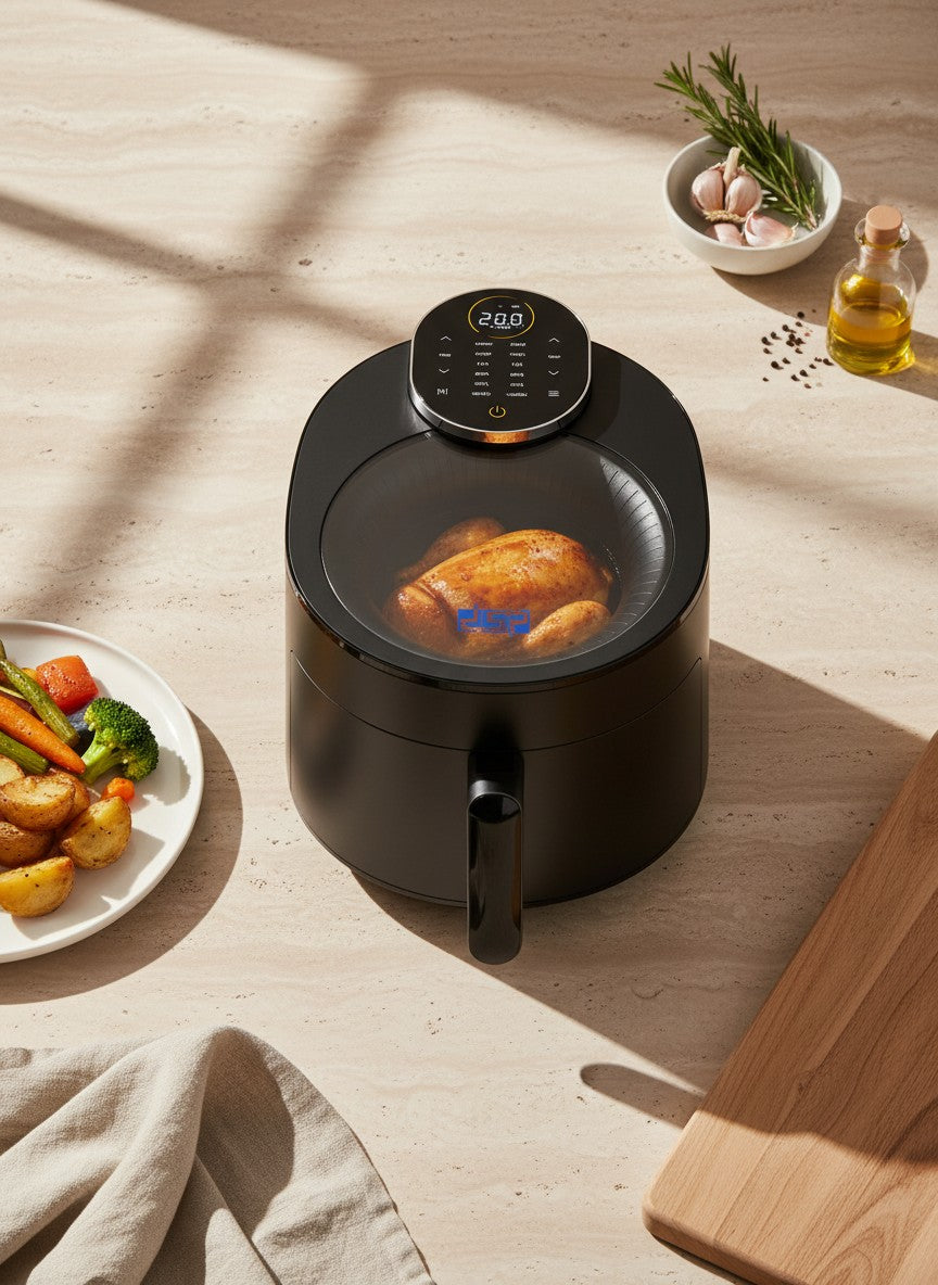DSP Digital Air Fryer with Viewing Window – 1500W