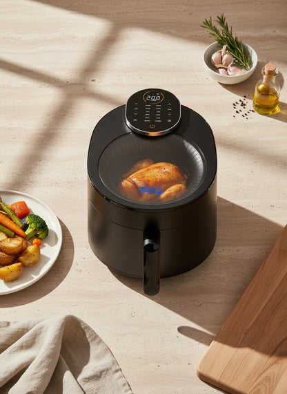 DSP Digital Air Fryer with Viewing Window – 1500W