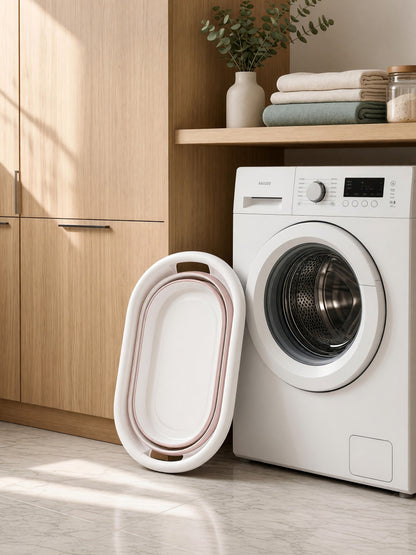 38L Collapsible Laundry Basket