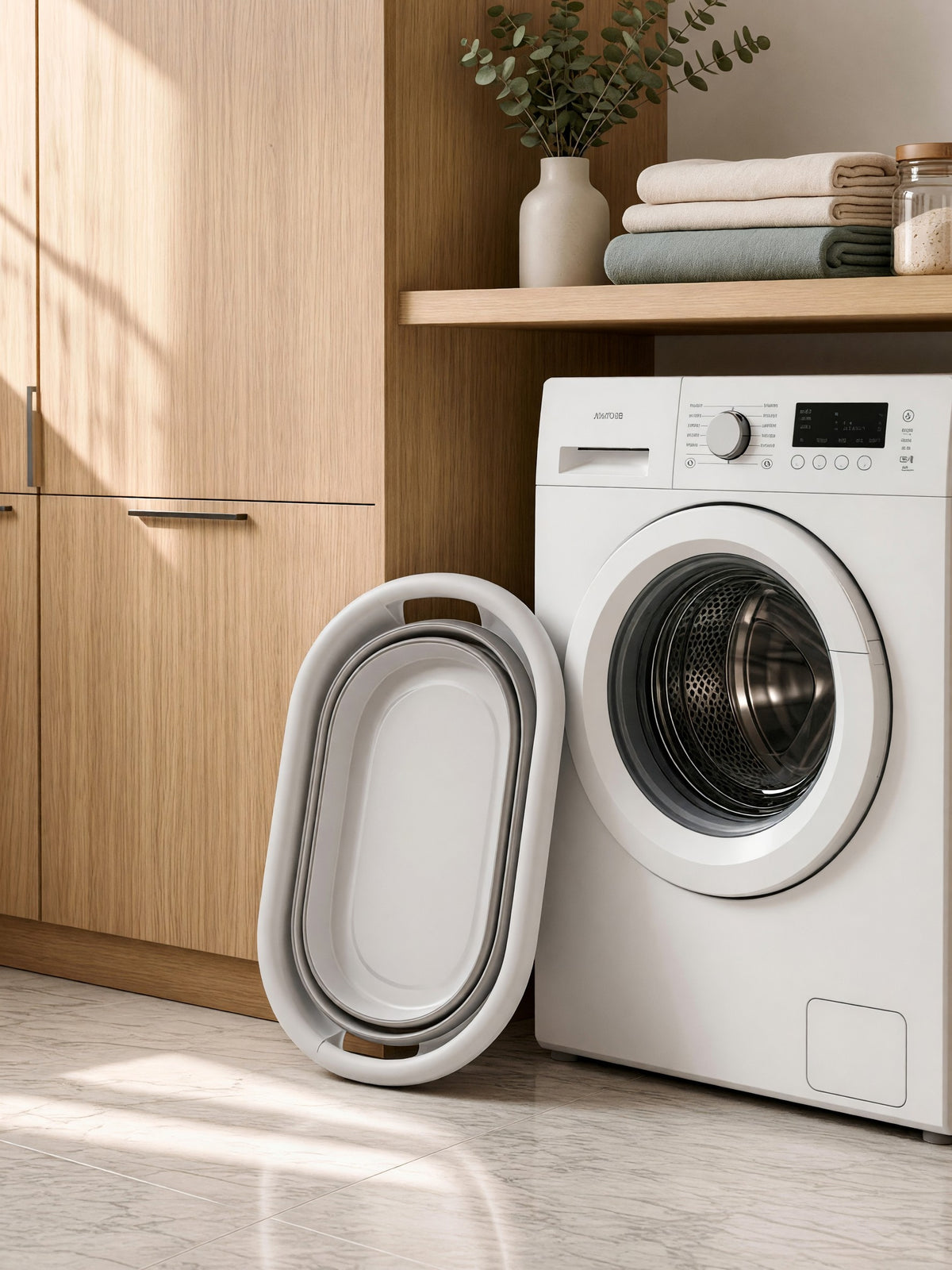 38L Collapsible Laundry Basket