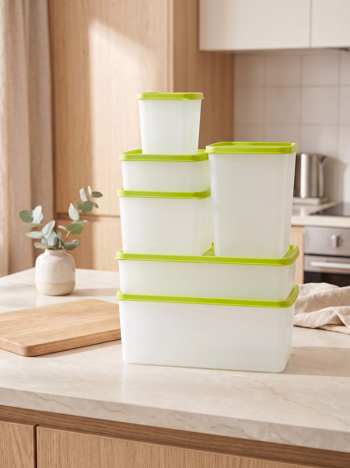 Easy Release Freezer Container Set – 6 Pieces