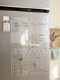 Clear Acrylic Weekly & Monthly Planner Set