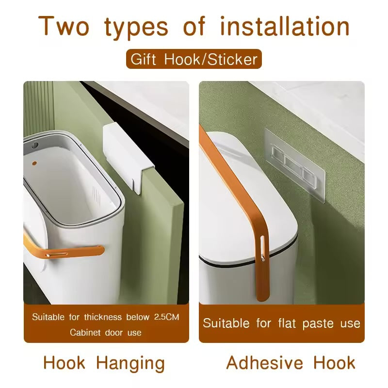 Ecoco 10L Hanging Trash Can