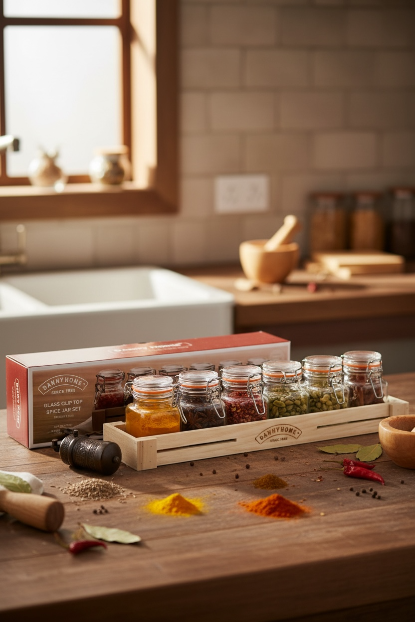 Danny Home spice jars set