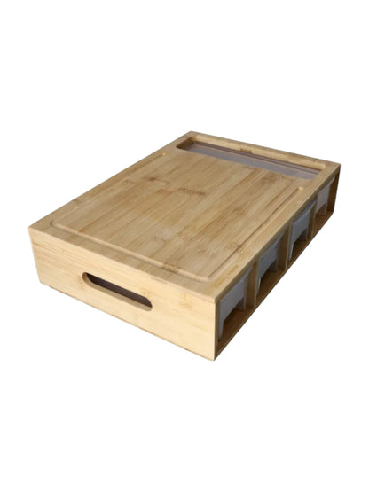 Danny Home Cutting Board wiith Food Containers