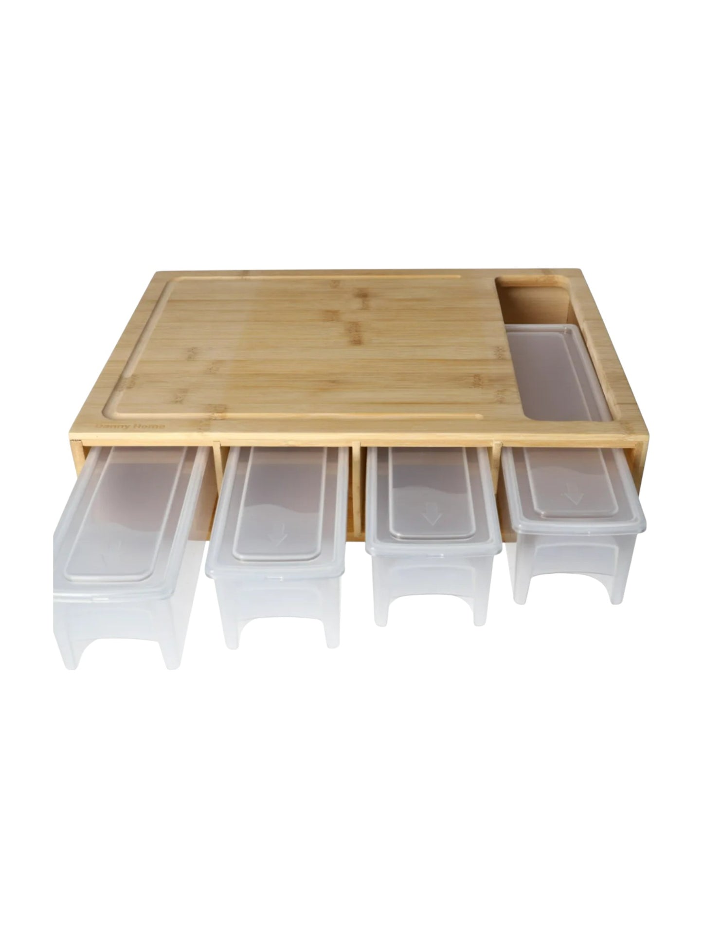 Danny Home Cutting Board wiith Food Containers