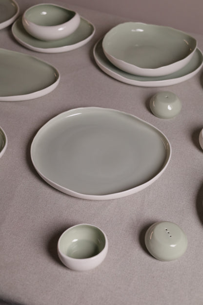 Mushroom Dinner Set – Sage Green