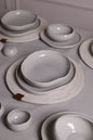 Mushroom Dinner Set – Soft Grey