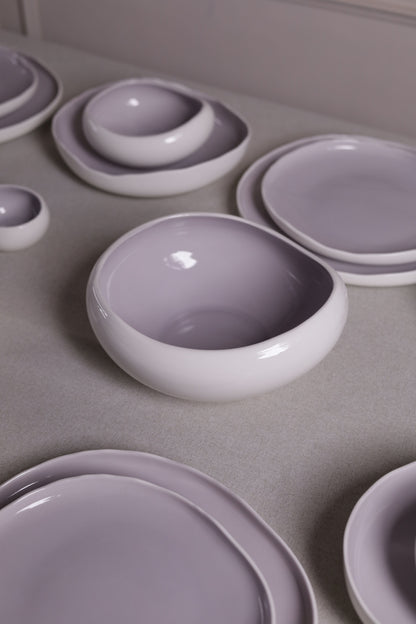Mushroom Dinner Set – Lavender