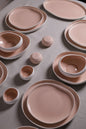 Mushroom Dinner Set – Blush Pink
